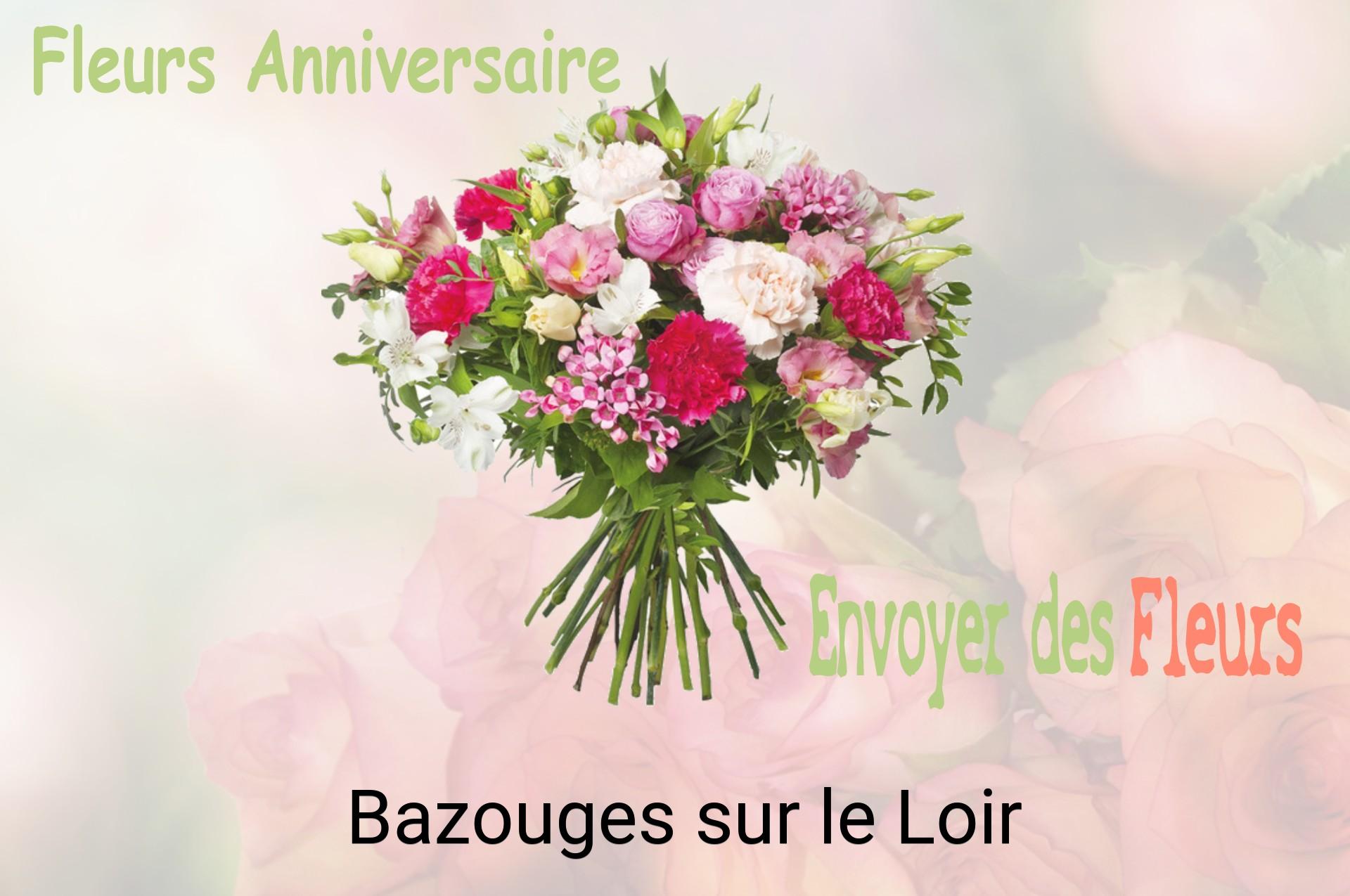 Bouquet de fleurs d’anniversaire livré à Bazouges-sur-le-Loir
